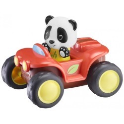 Panda by car