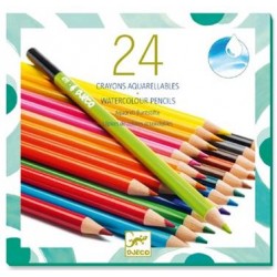 24 units watercolor pencils