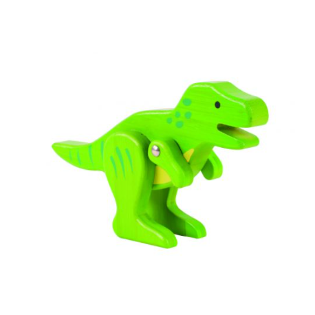 Dinosaurio T-Rex de bambú