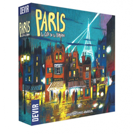 Board game .Paris