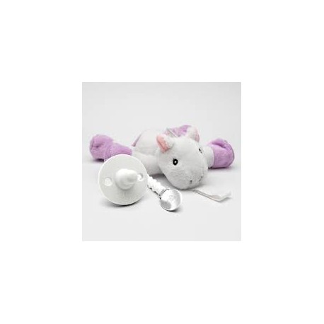 Stuffed animals with pacifier, Assorted