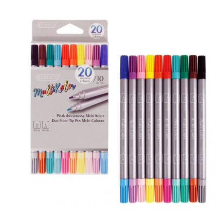 Multicolor markers 20 colors, 10 units