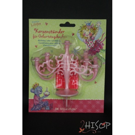 Canelobre aniversari Lillifee