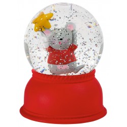 Snow globe, little mouse