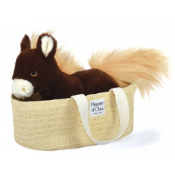 soft toy Horse with bed