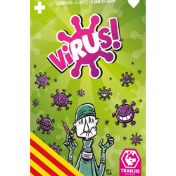 Cartas Virus. Juego en catalán