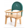 Wooden high chair