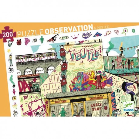 Observation Puzzle the Street art