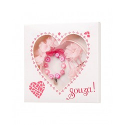 Giftbox heart pink by Souza