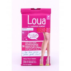 Loua. Cold wax bands for legs.