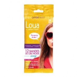 Loua.band of facial cold wax.