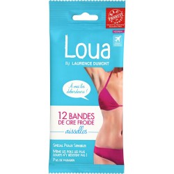 Loua. Cold wax bands for armpits.
