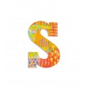 Wood letters S